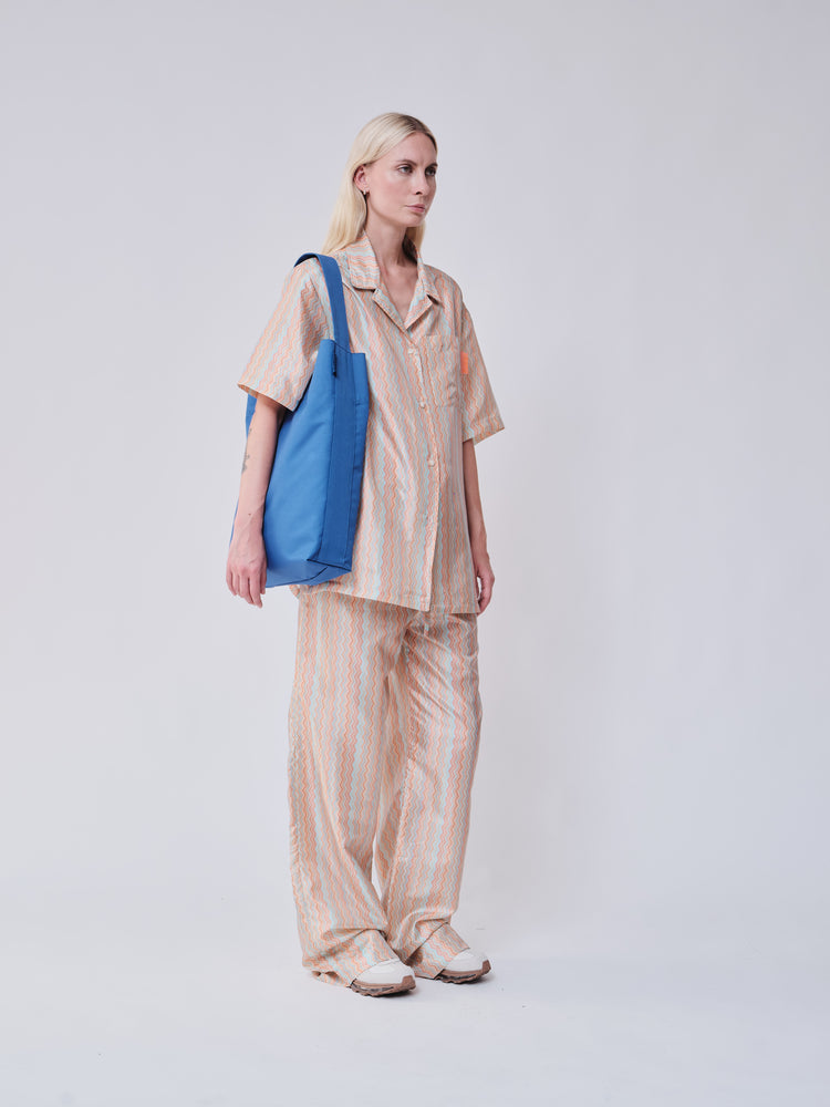 Kaan BUCKET TOTE (CORE) Waterproof canvas COBALT