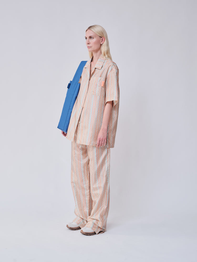 Kaan BUCKET TOTE (CORE) Waterproof canvas COBALT