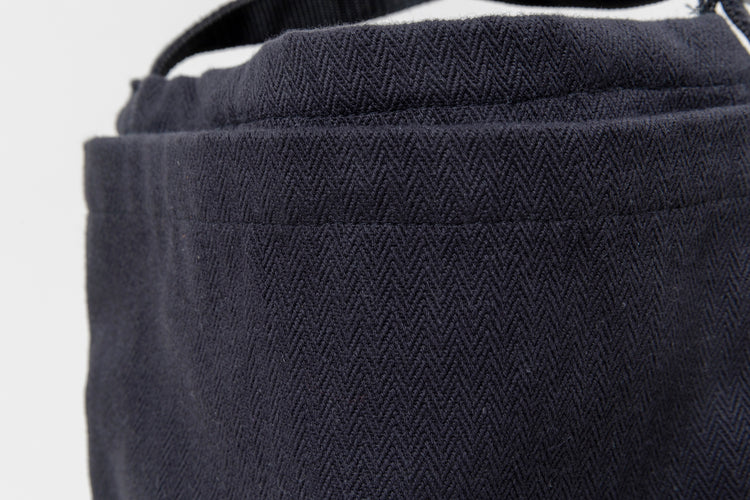 ERA. HOMMA HERRINGBONE US HELMET BAG HALF K040H BLACK