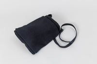 ERA. SHUKUJU WOOL US HELMET BAG HALF K040W BLACK