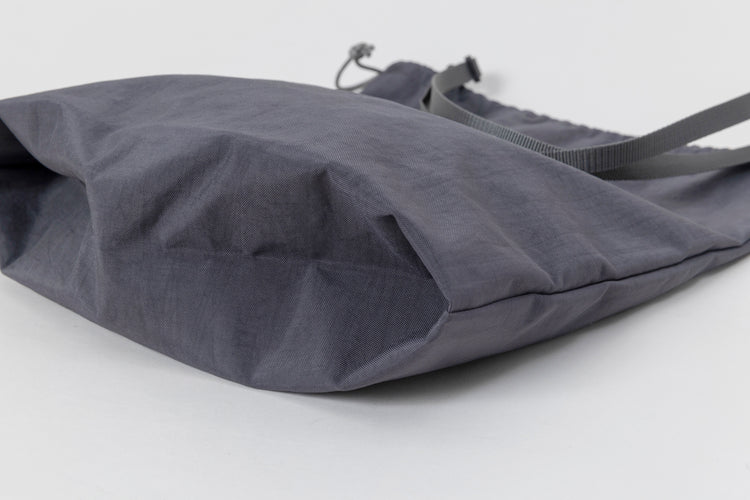 ERA.  TAS FLAT KINCHAKU LARGE K044T GRAY