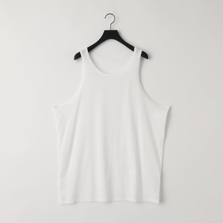 KANEMASA PHIL  46G Cotton Thin Pack Tank  WHITE