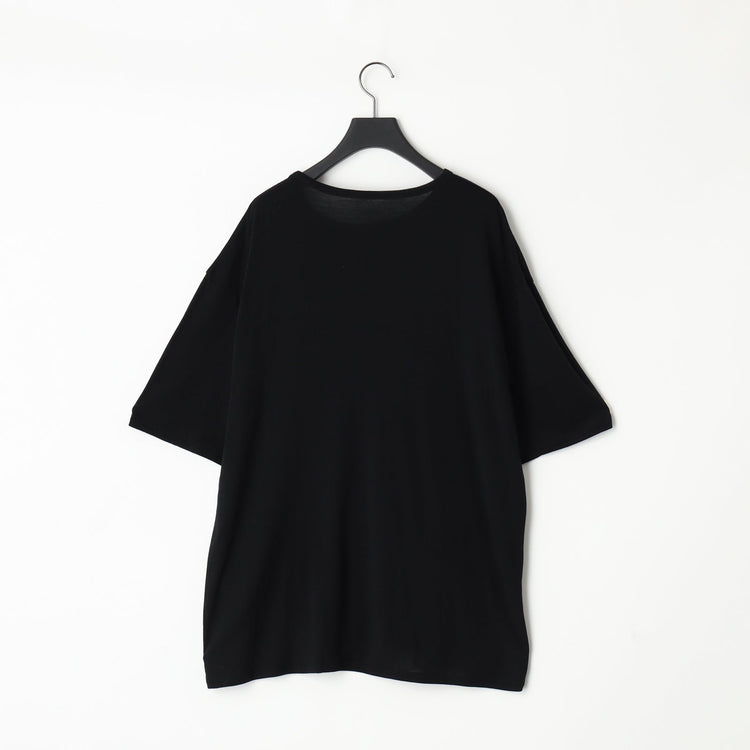 KANEMASA PHIL / 46G Cotton Thin Pack Tee BLACK