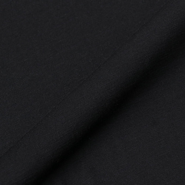 KANEMASA PHIL / 46G Cotton Thin Pack Tee BLACK