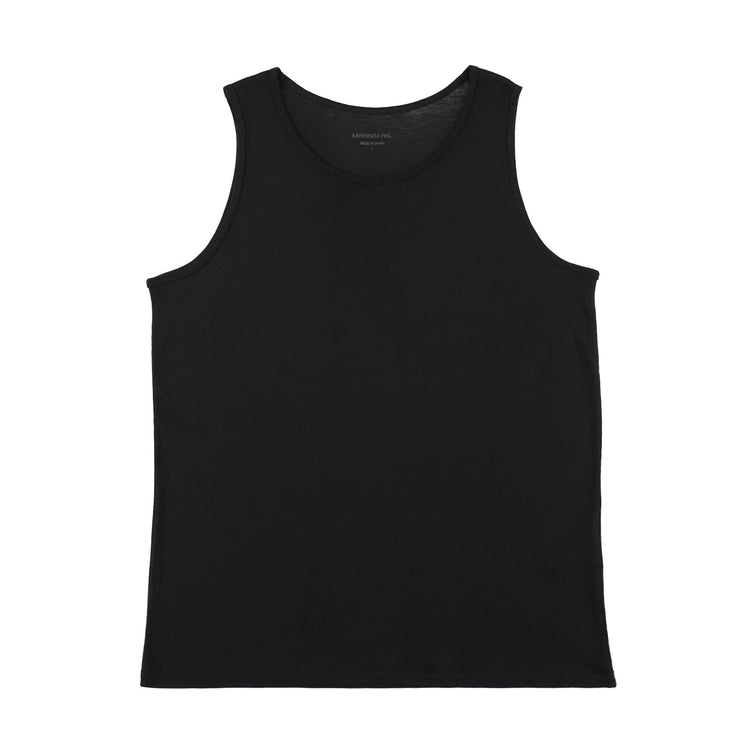 KANEMASA PHIL 46G Cotton Thin Pack Tank BLACK