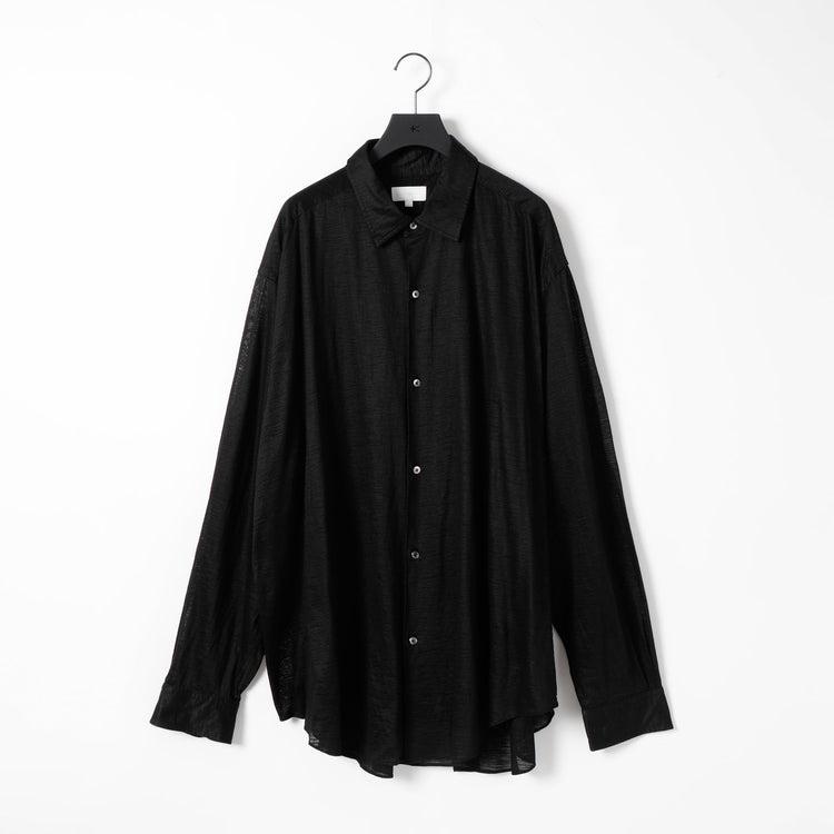 KANEMASA PHIL / 46G Artisan Shirt BLACK