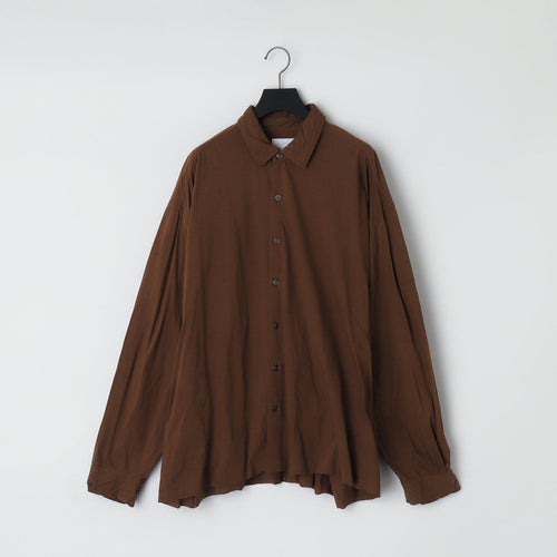 KANEMASA PHIL / 46G Artisan Shirt BROWN