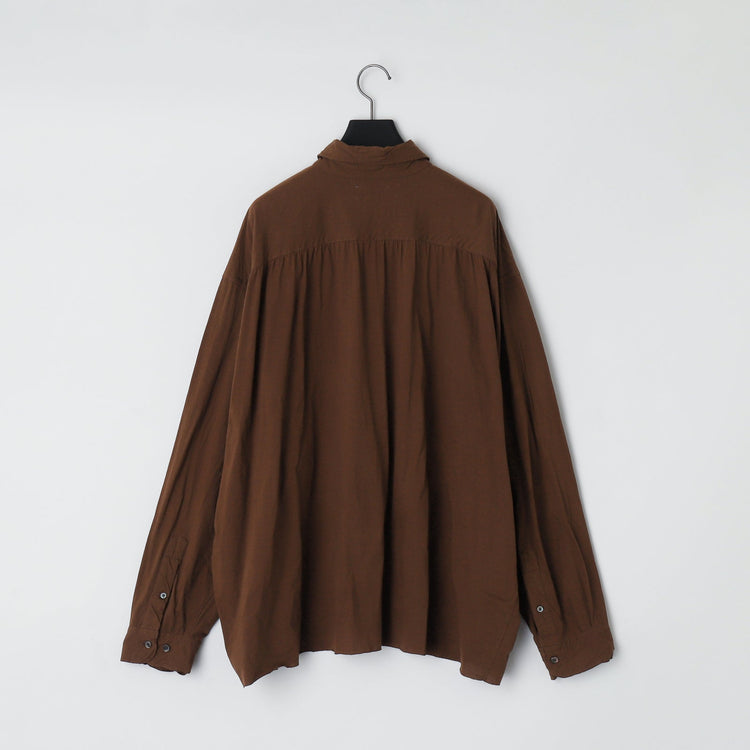 KANEMASA PHIL / 46G Artisan Shirt BROWN