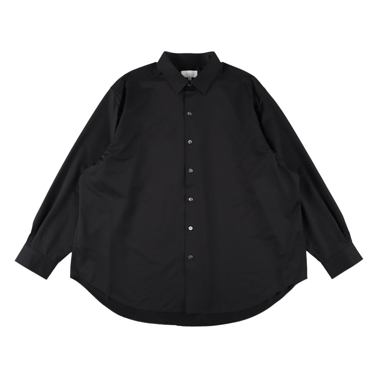 KANEMASA PHIL / 46G Atmosphere Shirt BLACK(Night Black)