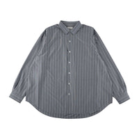 KANEMASA PHIL / 46G Atmosphere Stripe Shirt BLUE(Gloucester Blue)