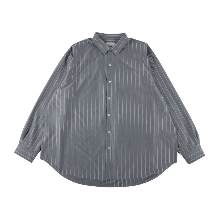 KANEMASA PHIL / 46G Atmosphere Stripe Shirt BLUE(Gloucester Blue)