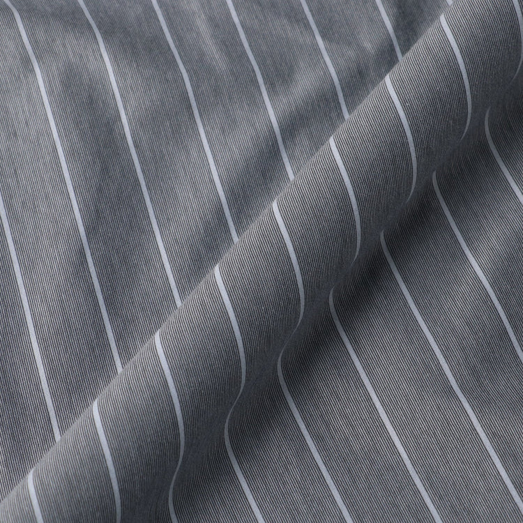 KANEMASA PHIL / 46G Atmosphere Stripe Shirt BLUE(Gloucester Blue)