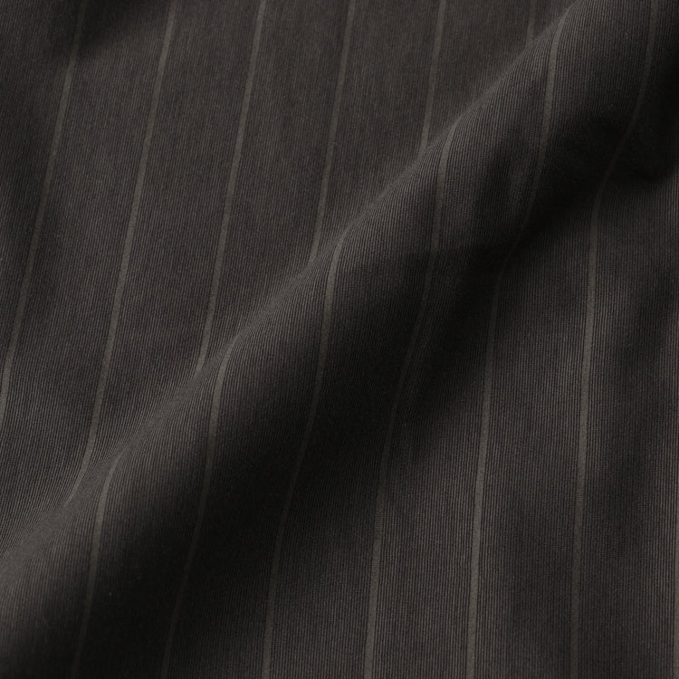 KANEMASA PHIL / 46G Atmosphere Stripe Shirt GREY(Nile Grey)