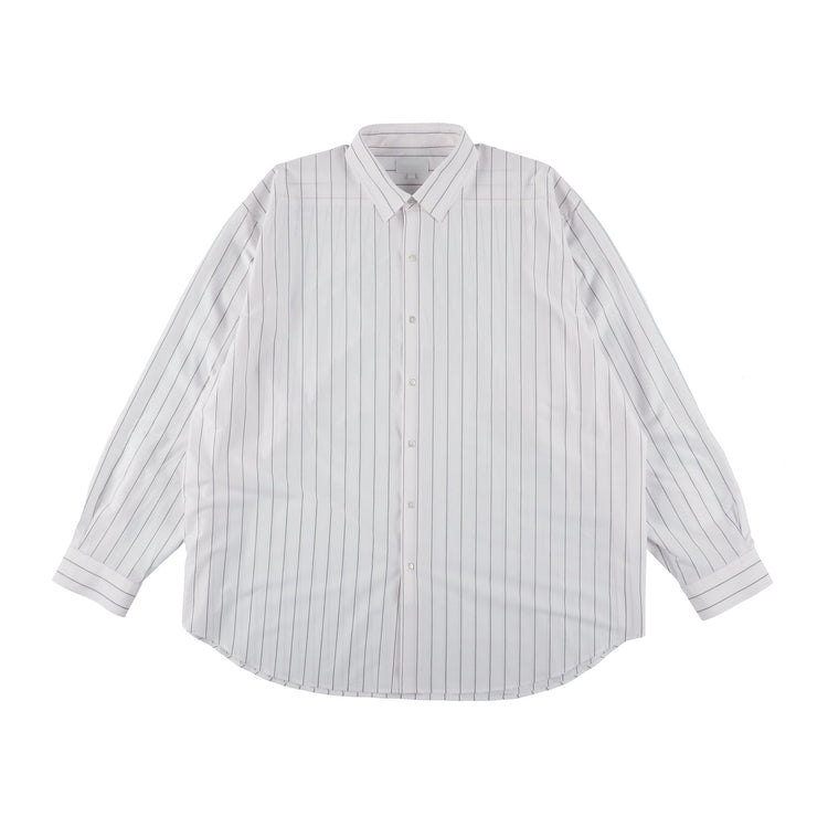 KANEMASA PHIL / 46G Atmosphere Stripe Shirt WHITE(Nova White)