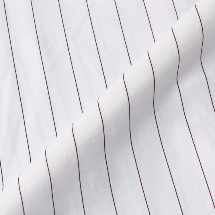 KANEMASA PHIL / 46G Atmosphere Stripe Shirt WHITE(Nova White)