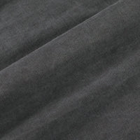 KANEMASA PHIL / 36G Low Twist Garment Dye S/S Tee CHARCOAL PIGMENT