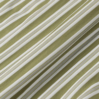 KANEMASA PHIL / 46G Atmosphere Stripe L/S Shirt GREEN GRAY