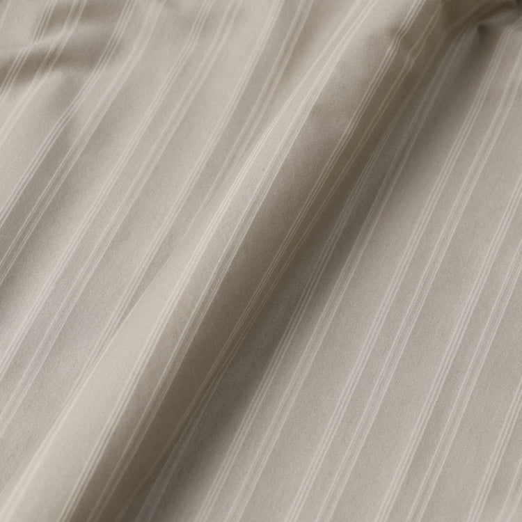 KANEMASA PHIL / 46G Atmosphere Stripe S/S Shirt KHAKI