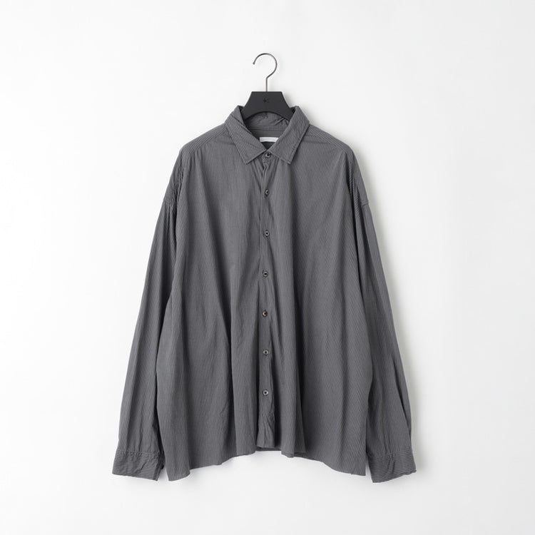 KANEMASA PHIL 46G Artisan Shirt BLACK