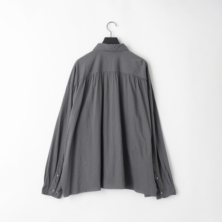 KANEMASA PHIL 46G Artisan Shirt BLACK