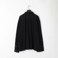 KANEMASA PHIL  46G Artisan Shirt  BLACK