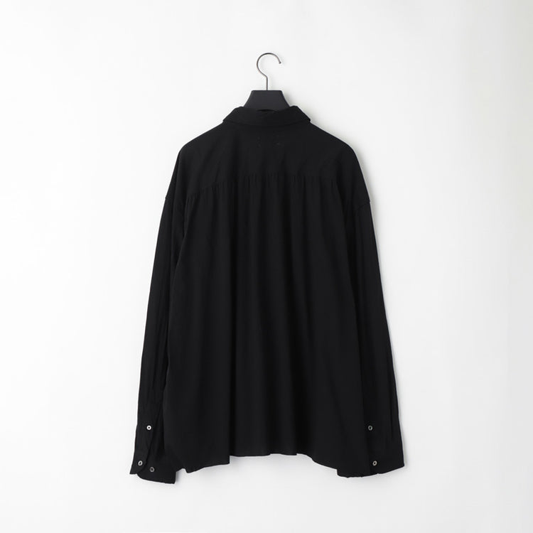 KANEMASA PHIL  46G Artisan Shirt  BLACK