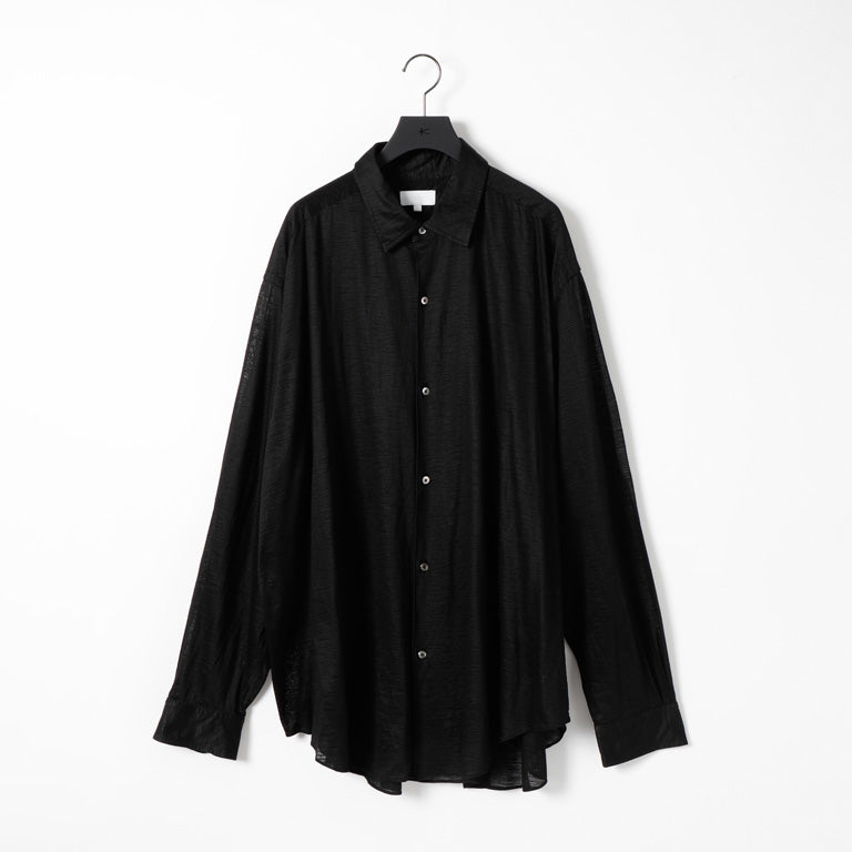 KANEMASA PHIL 46G Artisan Shirt BLACK – CASDAY / キャスデイ