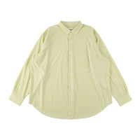 KANEMASA PHIL  46G Stripe Atmosphere Shirt KM26A-022 YELLOW BLACK