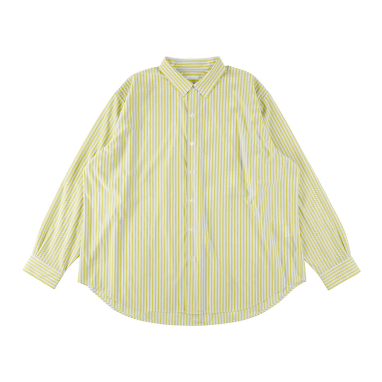 KANEMASA PHIL  46G Stripe Atmosphere Shirt KM26A-022 YELLOW BLACK