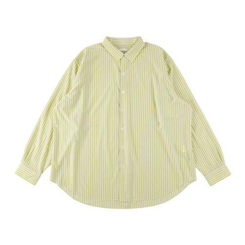 KANEMASA PHIL  46G Stripe Atmosphere Shirt KM26A-022 YELLOW BLACK