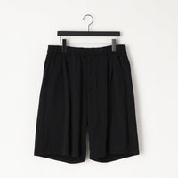 KANEMASA PHIL 36G Nylon Tuck Easy Shorts BLACK DYE