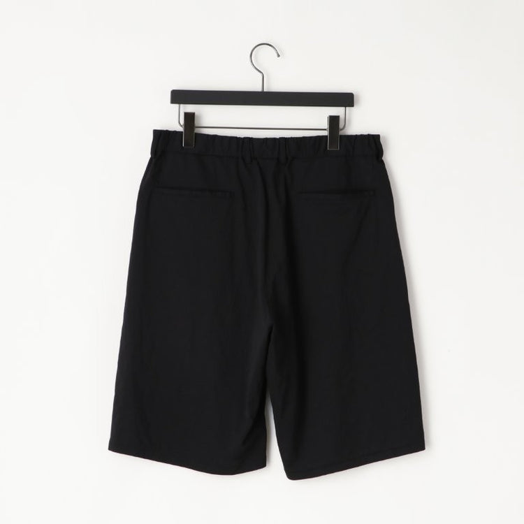 KANEMASA PHIL 36G Nylon Tuck Easy Shorts BLACK DYE