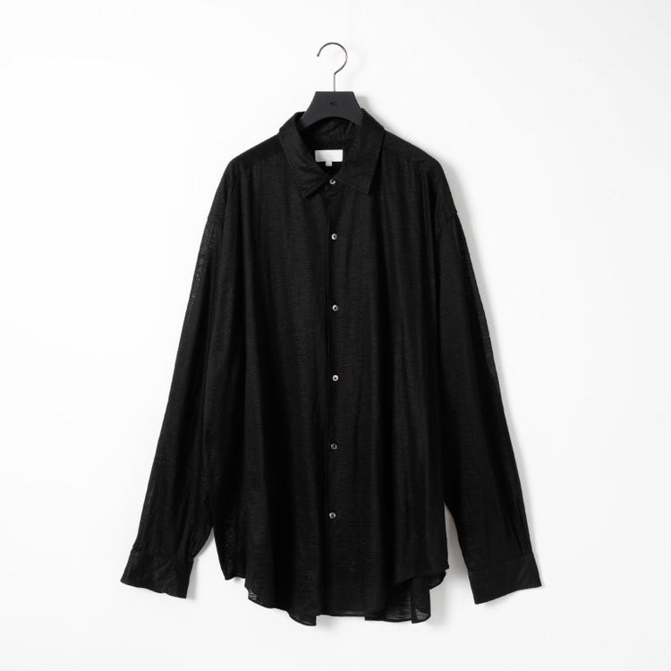 KANEMASA PHIL 46G Artisan Shirt BLACK