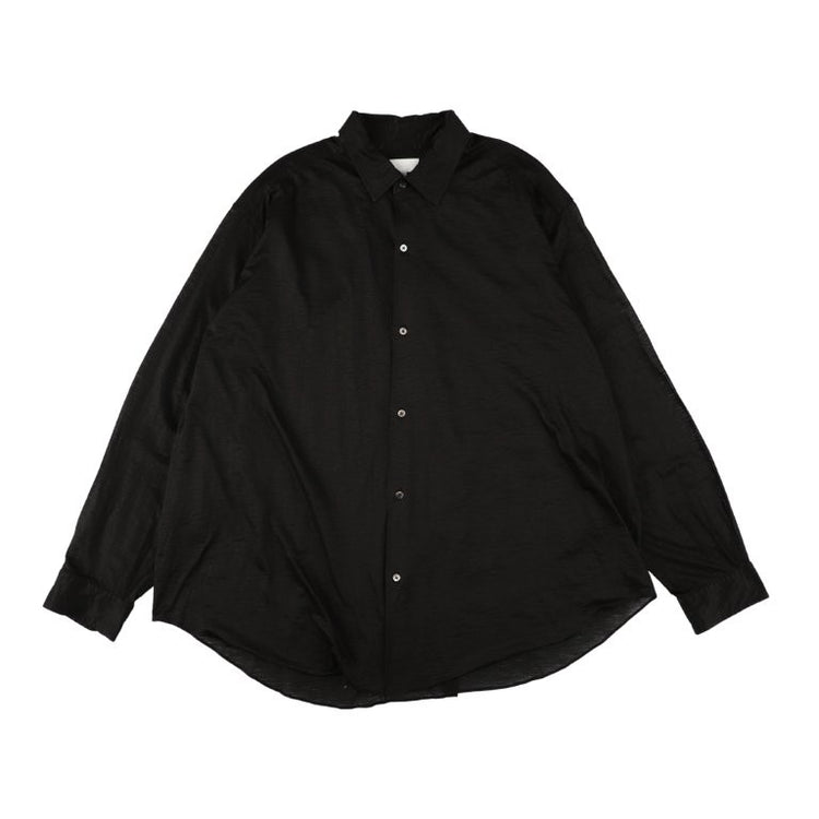 KANEMASA PHIL  46G Artisan Shirt  BLACK