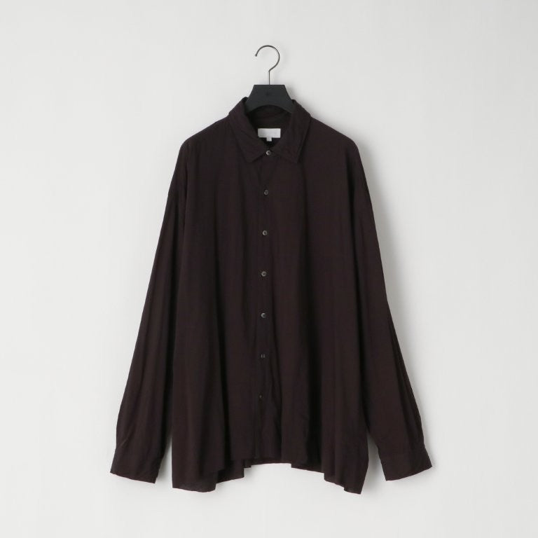 KANEMASA PHIL 46G Artisan Shirt CHARCOAL – CASDAY / キャスデイ