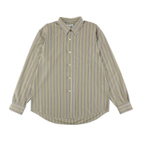 KANEMASA PHIL 46G Stripe Atmosphere Shirt PURPLE BLACK