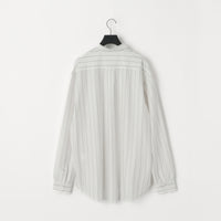 KANEMASA PHIL 46G Stripe Atmosphere Shirt WHITE