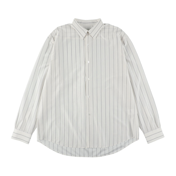KANEMASA PHIL 46G Stripe Atmosphere Shirt WHITE
