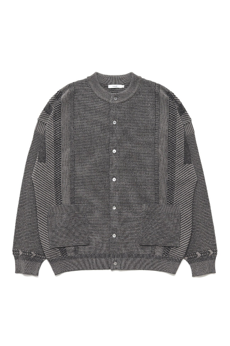 YASHIKI    Shinryo Cardigan （新涼）YSK-26AW-KN01 GREIGE