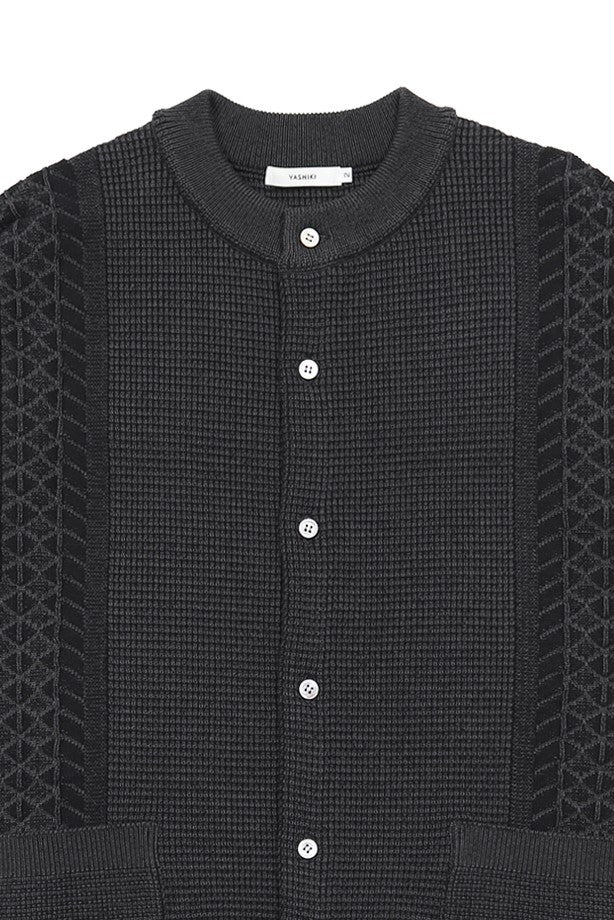 YASHIKI YSK-25AW-KN01 Ginka Cardigan BLACK 