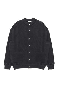 YASHIKI    Shinryo Cardigan （新涼）YSK-26AW-KN01 BLACK