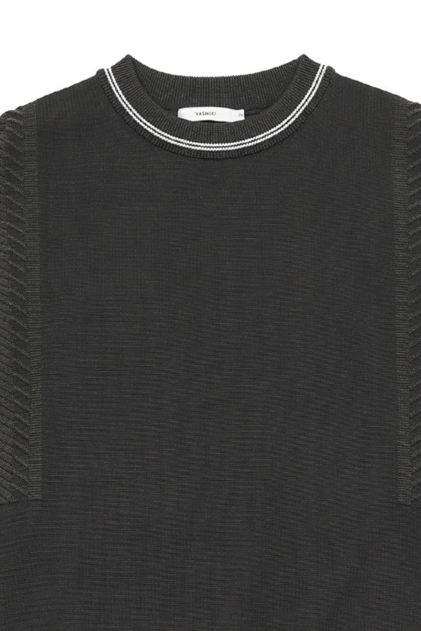 YASHIKI  YSK-25AW-KN02    Shimobashira Knit BLACK