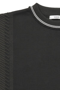 YASHIKI  YSK-25AW-KN02    Shimobashira Knit BLACK