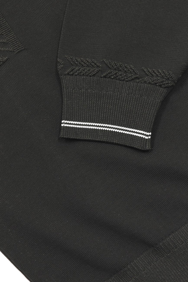 YASHIKI  YSK-25AW-KN02    Shimobashira Knit BLACK