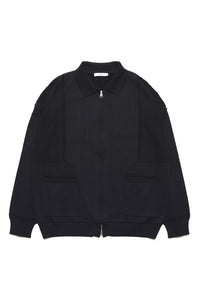 YASHIKI    Akiyo Zip Cardigan（秋夜）YSK-26AW-KN04 BLACK