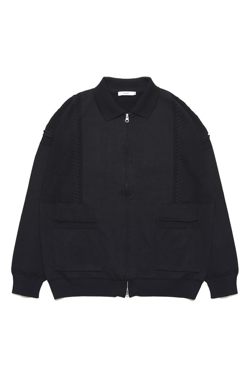 YASHIKI Akiyo Zip Cardigan (Autumn Night) YSK-26AW-KN04