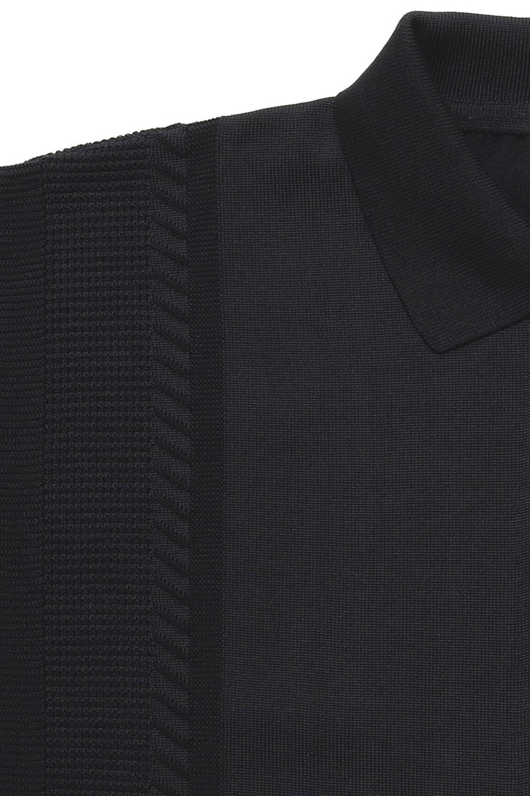 YASHIKI    Akiyo Zip Cardigan（秋夜）YSK-26AW-KN04 BLACK