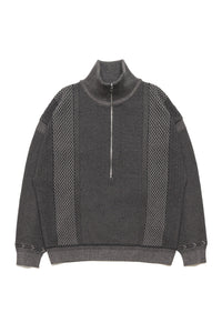 YASHIKI    Karita Half Zip Knit （苅田）YSK-26AW-KN06 GREIGE