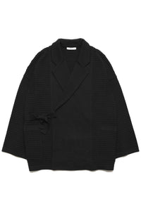 YASHIKI    Akiugumo Knit Jacket（秋雲）YSK-26AW-KN07 BLACK