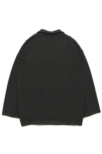 YASHIKI    Akiugumo Knit Jacket（秋雲）YSK-26AW-KN07 BLACK